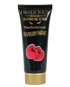 Oralicious Ultimate Oral Sex Cream 2 oz - Raspberry Parfait