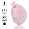 Mini Shell Shape Nipple Clits Sucker 7 Modes Clitoral Sucking Vibrator Flexible Oral Licking Massager Sex Toy For Women