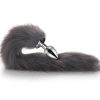 Metal Feather Anal Toys Fox Tail Anal Plug Erotic Anus Toy Butt Plug Sex Toys for Woman and Men Sexy Butt Plug Adult Accessories